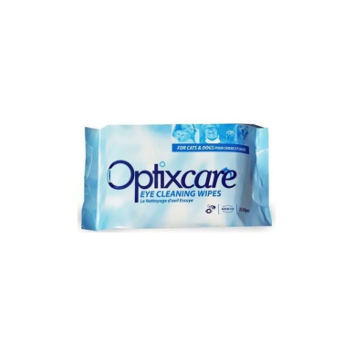 Șervețele Umede OptixCare Eye Cleaning Wipes – Pentru Curățarea Ochilor la Câini și Pisici – 50 bucăți